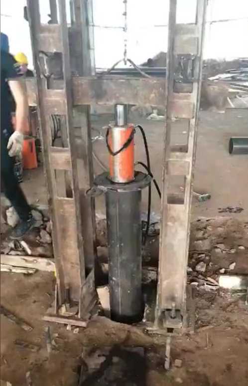 晋中灵石县钢管桩加固